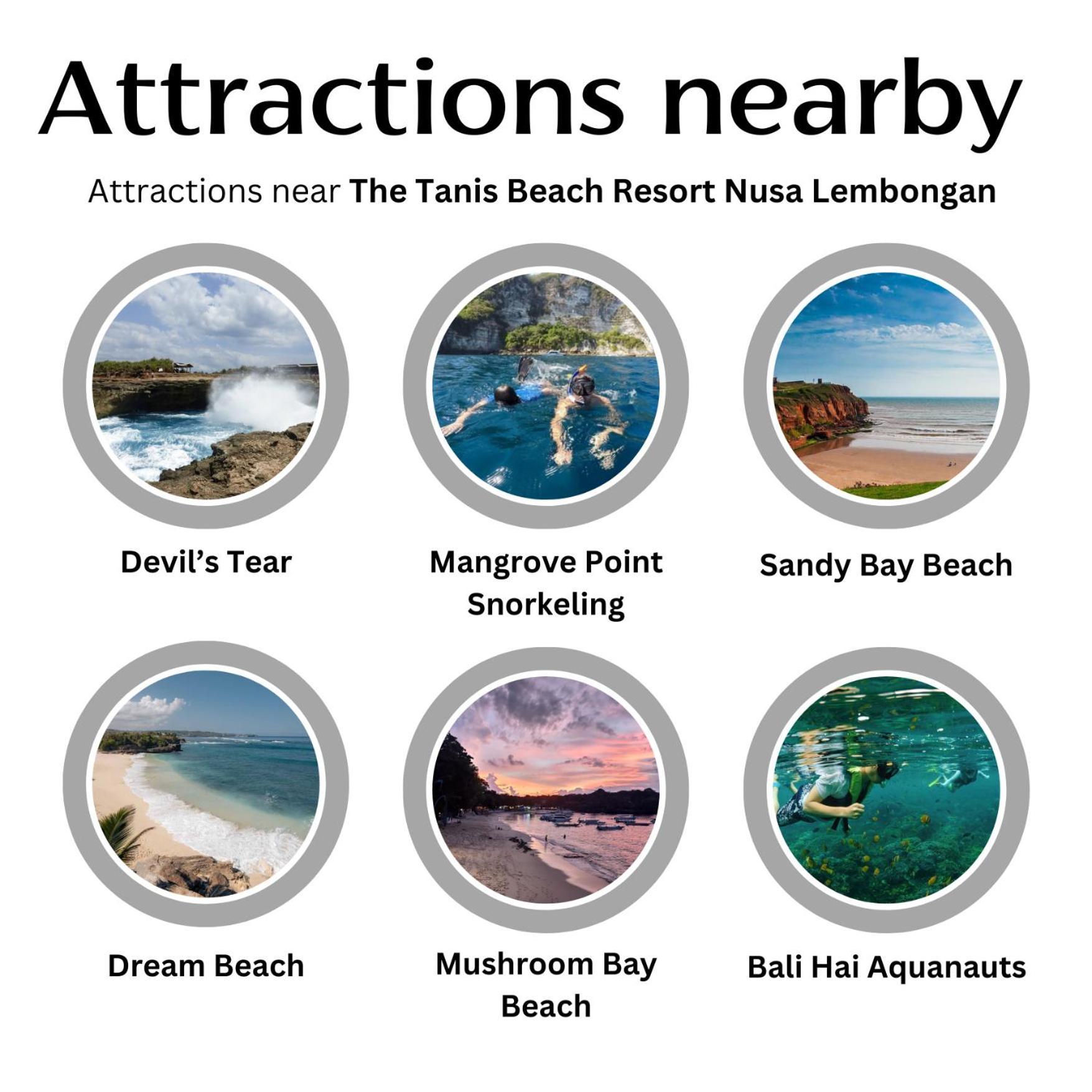The Tanis Beach Resort Nusa Lembongan Ngoại thất bức ảnh